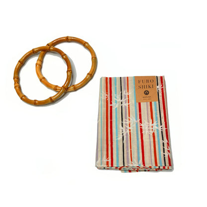 Furoshiki Bag Set – The Kinmokusei Bloom (Medium, Bamboo, Cotton)