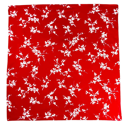 Japanese Furoshiki Cloth (Plum) – Small, Cotton
