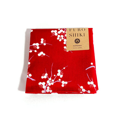Japanese Furoshiki Cloth (Plum) – Small, Cotton