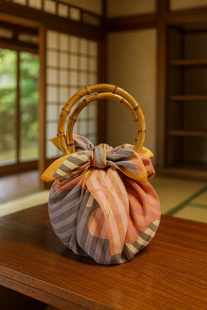 The Kinmokusei Bloom – Transforming Wrap Set (Medium, Cherry, Cotton)